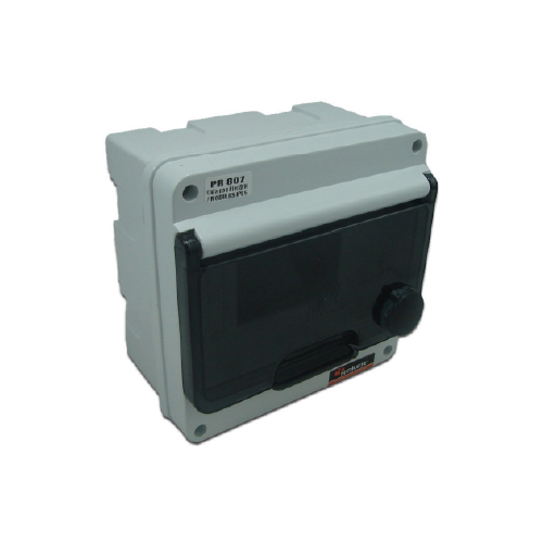 CAJA DIN EMB.  7MOD. C/CERR. IP65 PR807